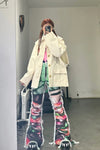 WINDOWSEN Full Print Flared Pants SS22P011MT